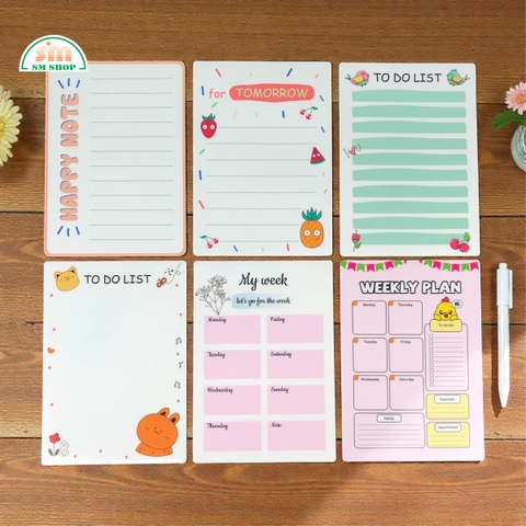 Bảng ghi chú màng mica 0.5mm in PP 1 mặt A4 dán nam châm lá