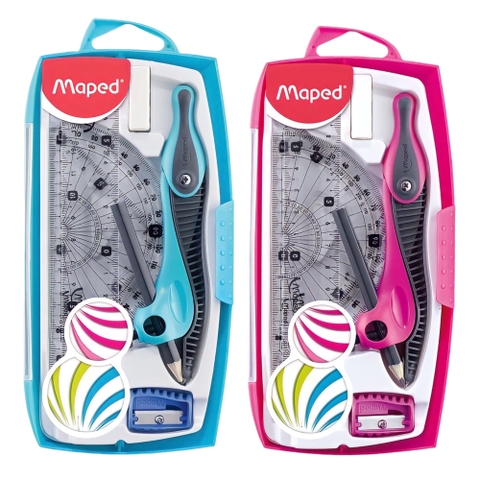 Compa bộ Maped 519118 chì gỗ
