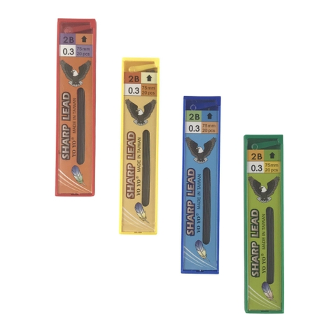 Ngòi chì vàng 0.3mm/ 0.5mm/ 0.7mm/ 0.9mm (144)