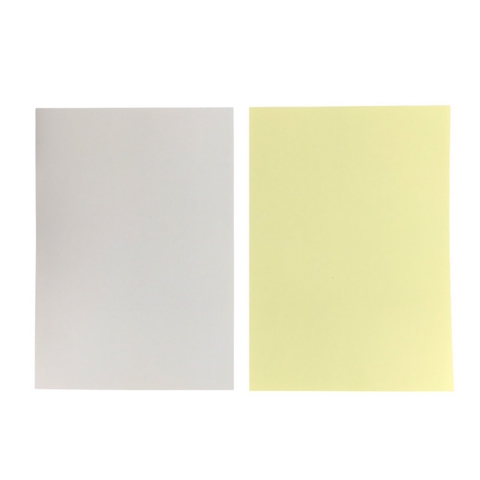 Giấy decal vàng 210x297mm 100 tờ A4