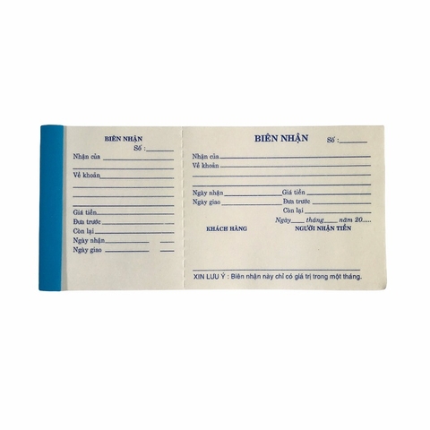 Biên nhận 9.5x20.5cm 68gsm (10)