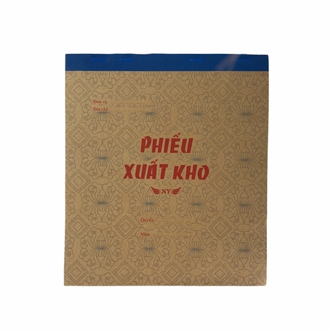 Phiếu xuất kho NY 20x25cm 2 liên 50 bộ A4 (5,10/50)