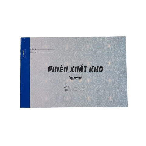 Phiếu xuất kho NY 13x20cm 2 liên 50 bộ không đế (10/100)