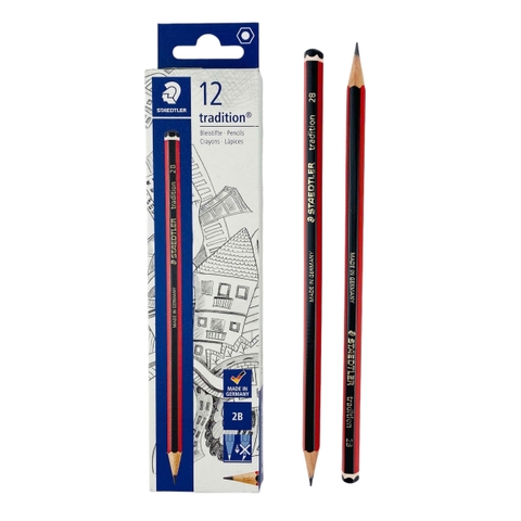 Bút chì gỗ Staedtler 110 sọc đỏ (12/72)