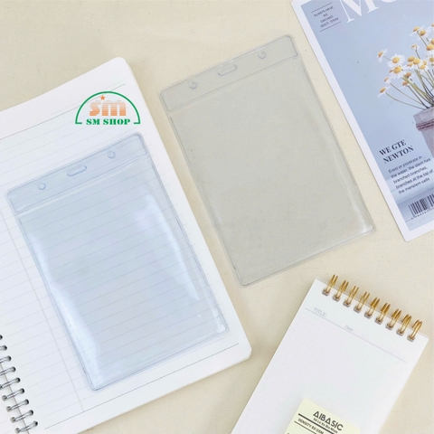 Bao đựng thẻ hội nghị dẻo 11x16cm (100)