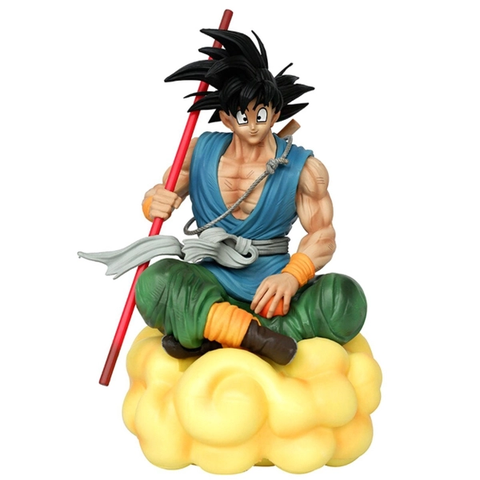 Mô hình Dragon Ball - Goku cưỡi mây cầm gậy