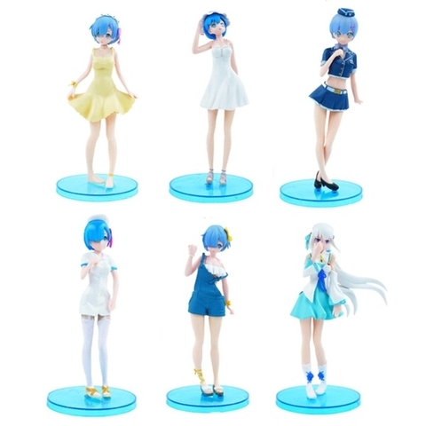 Bộ 6 mô hình RE:ZERO 41452255 - Rem