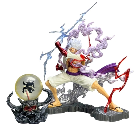 Mô hình One Piece 41392165 - Luffy gear 5 cầm sét chiến đấu