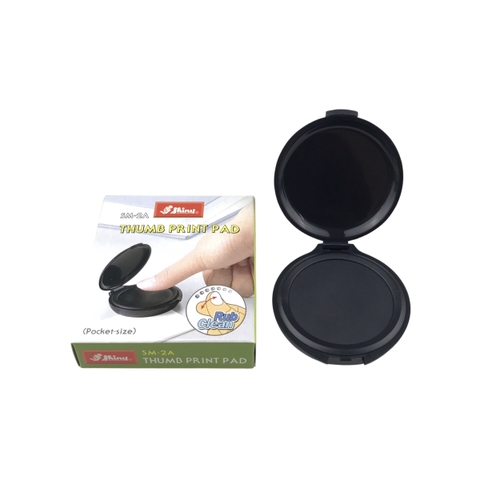 Tampon lăn tay Shiny SM2A Φ40mm đen