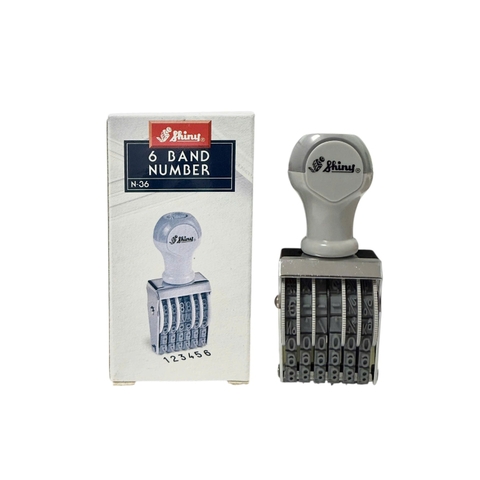 Dấu số xoay Shiny N36 6 số 5mm
