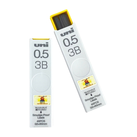 Ngòi chì Uni 0.5mm 3B  (10)