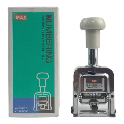 Dấu số nhảy Max N-607 6 số