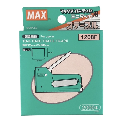 Kim bấm gỗ Max 1208F
