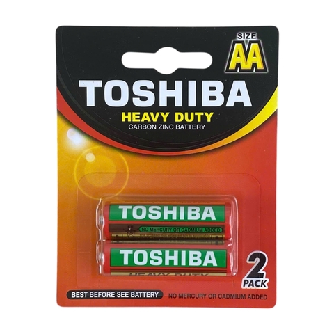 Pin Toshiba AA, pin kiềm (2/20/120)