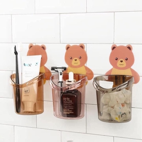 Ly đựng bàn chải hình gấu 43109