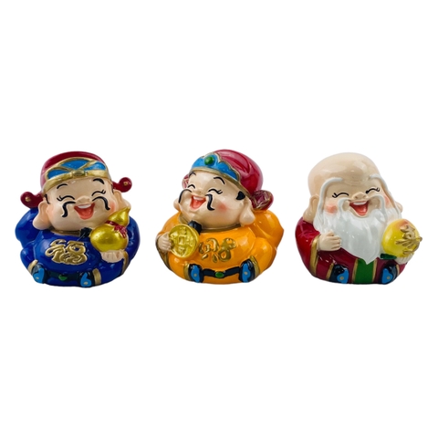 Bộ thần tài Phước Lộc Thọ 3 ông