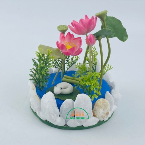 Chậu tiểu cảnh đất sét 41101659