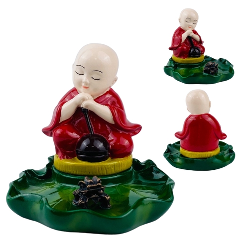 Tượng chú tiểu ngồi đài sen 41051689