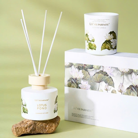 Bộ tinh dầu khuếch tán + nến thơm 42514149, Tinh dầu lan tỏa hương, Tinh dầu thơm phòng