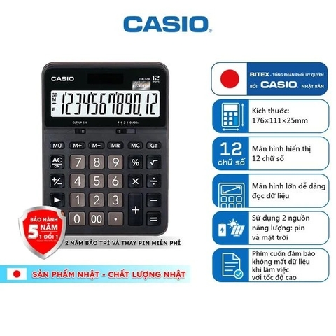 Máy tính Casio DX-12B BK