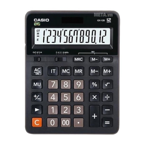 Máy tính Casio GX12B-BK