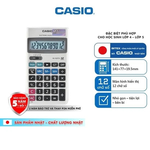Máy tính Casio HL-122TV (10/40)