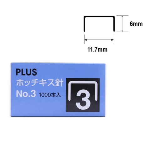 Kim bấm số 3 Plus (10/300)