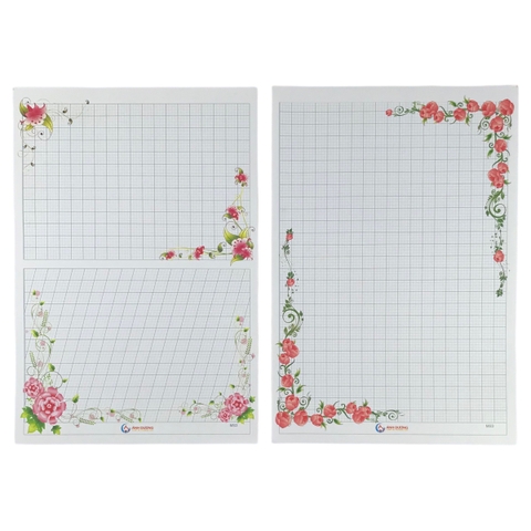 Giấy luyện viết chữ đẹp AD (10 tờ)