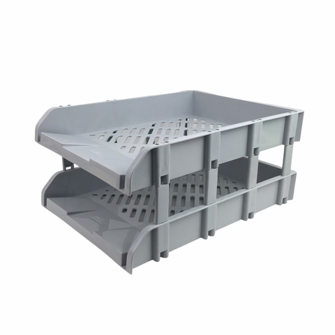 Kệ hồ sơ 2 tầng nhựa TD S-200 cố định