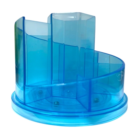 Hộp cắm bút nhiều ngăn TD S-005 xoay 360 độ, Ống cắm bút, Hộp cắm viết