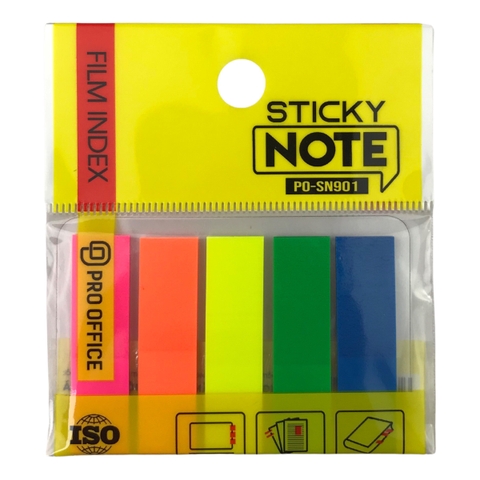 Giấy note Pro Office PO-SN901 5 màu (30/540)