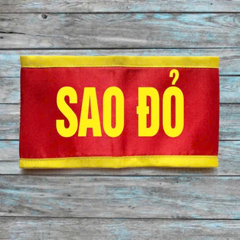Băng sao đỏ đeo tay 515237