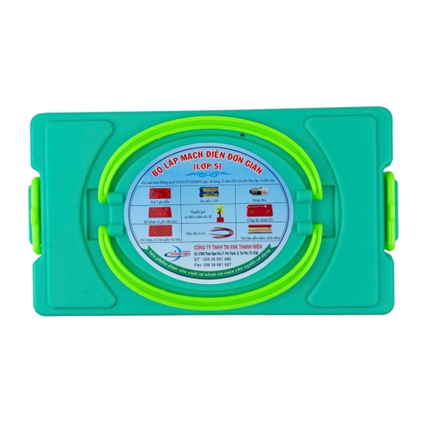 Bộ thực hành lắp ghép mạch điện đơn giản lớp 5