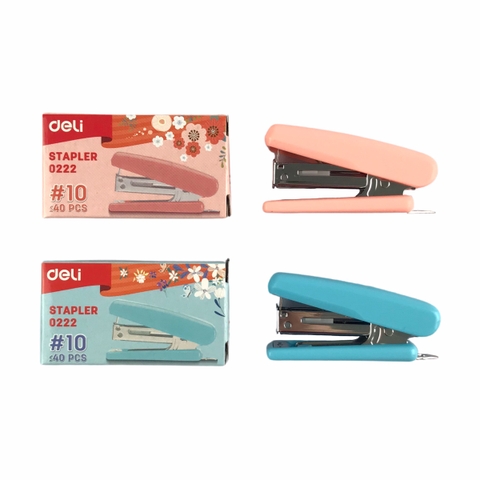 Bấm kim số 10 Deli 0222 15 tờ