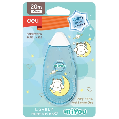 Xóa kéo Deli EH355 20m