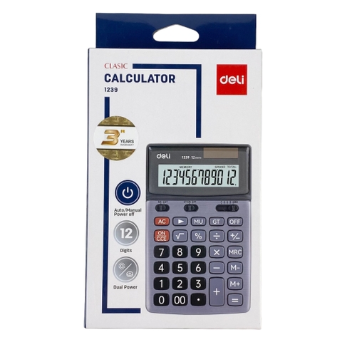 Máy tính Deli 1239