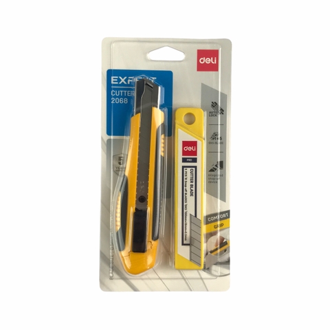 Dao rọc giấy Deli 2068 18mm (12/144)