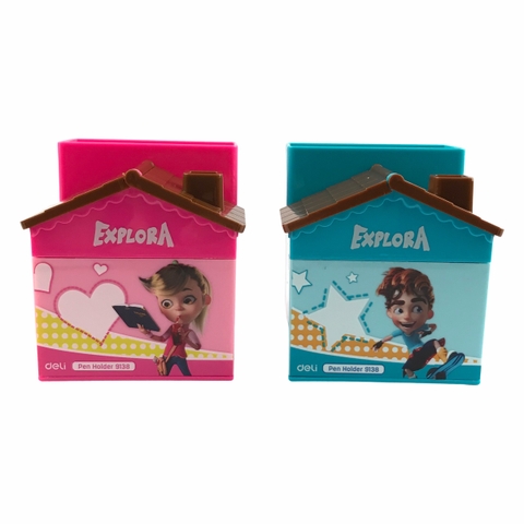 Cắm bút nhựa Deli 9138 (24/96)