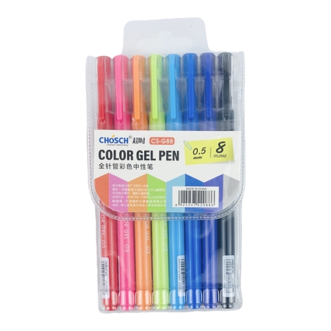 Bút gel Chosch CS-G88 8 màu (20)