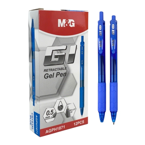 Bút gel MG AGPH1871 xanh dương (12)