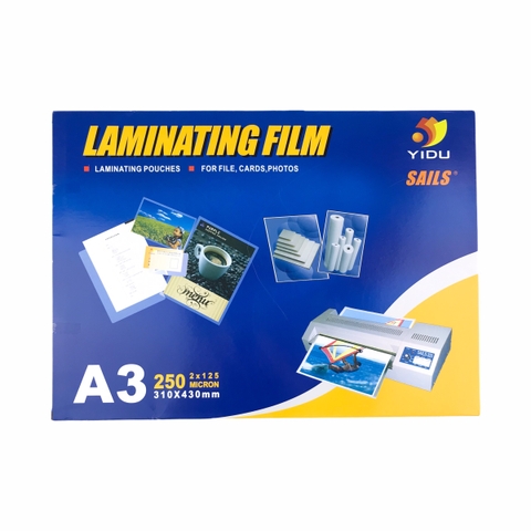 Nhựa ép Yidu 310x430mm 125Mic A3