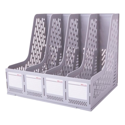 Kệ hồ sơ 4 ngăn Deli 9846 (12)