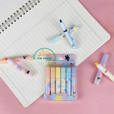 Bút dạ quang MG QHM22579 6 màu (24)