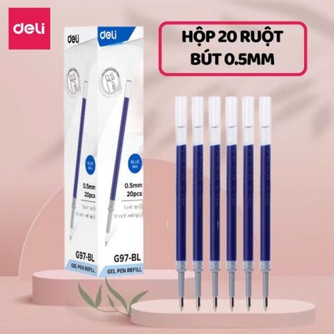 Ruột bút gel Deli G97 (20/240)