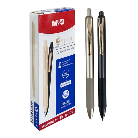 Bút gel MG AGPH8271 0.5mm blue (10)