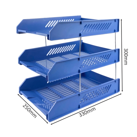 Kệ hồ sơ 3 tầng nhựa Fuqiang  FQ10431C