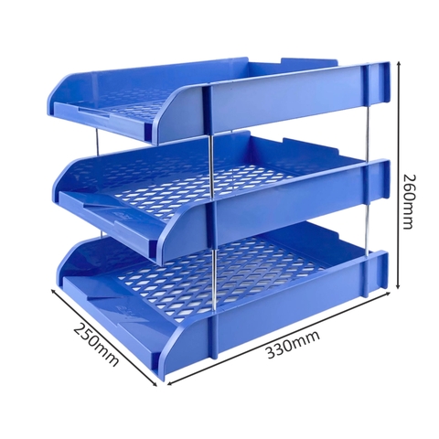 Kệ hồ sơ 3 tầng nhựa Fuqiang  FQ439