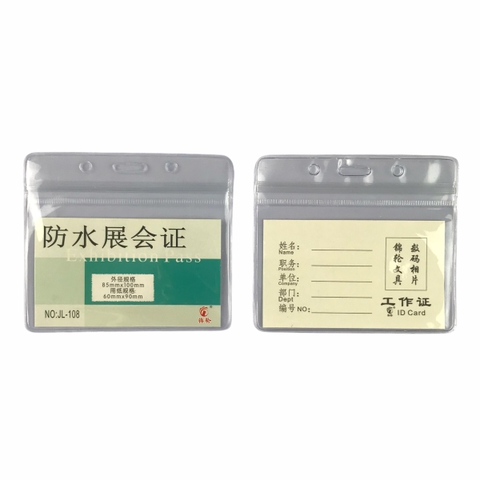 Bao đựng thẻ dẻo TL-108 9x6cm trong ngang [4] (50)