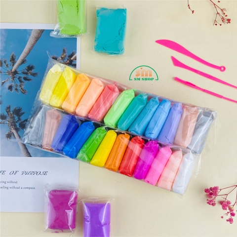 Đất sét tự khô 24 màu