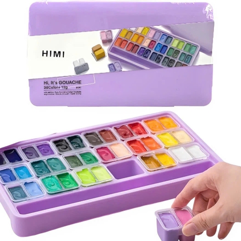 Màu vẽ Himi Gouache TST121 36 màu  (12)